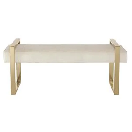 <b>Customizable</b> Bench with Steel Frame